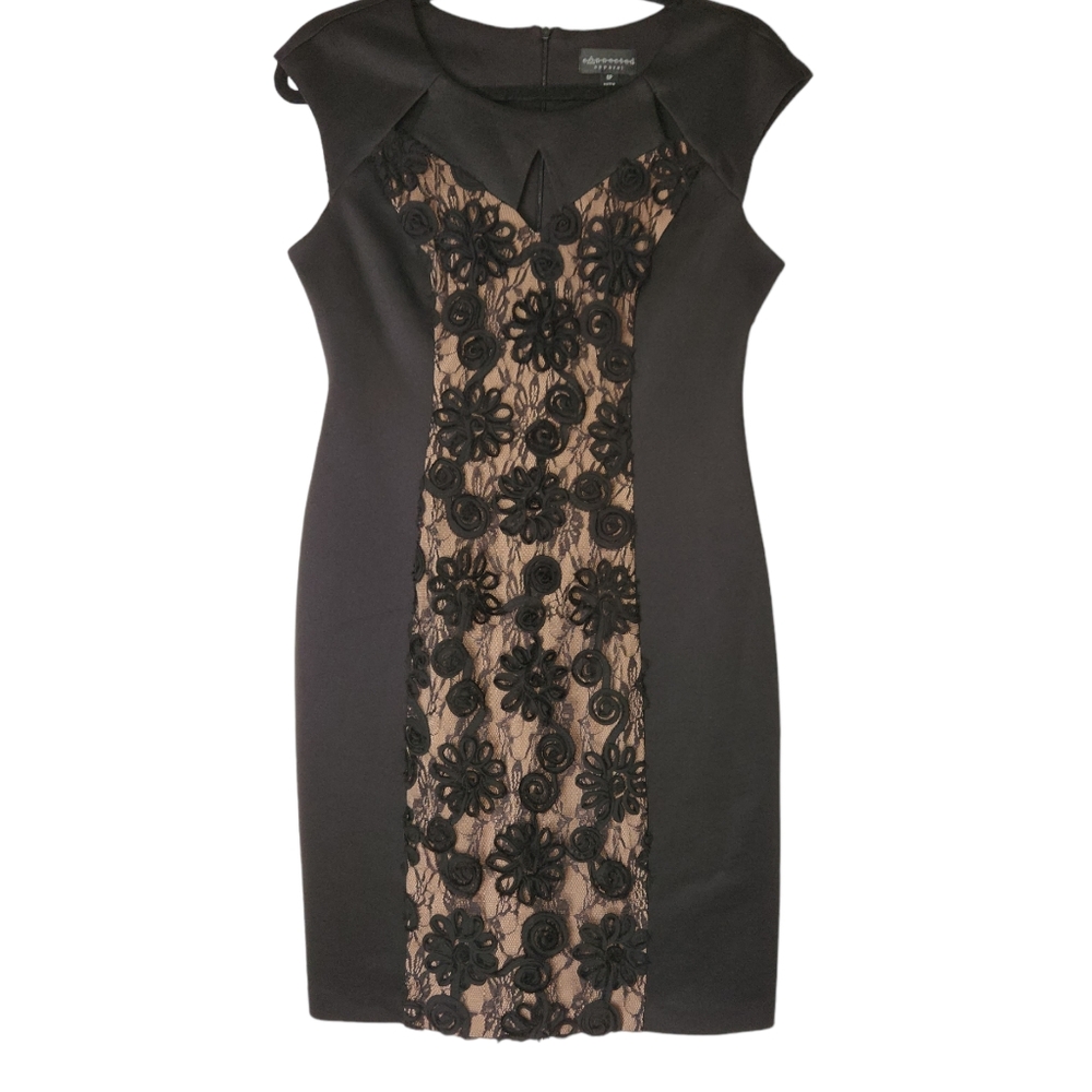 Connected Apparel Black Dress